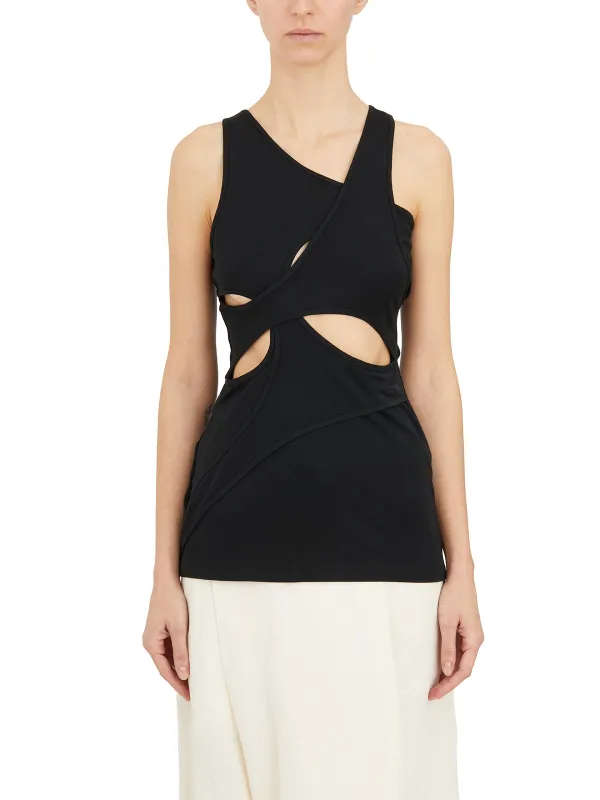 TANK TOP EFFETTO INCROCIATO sold by Lord & Taylor