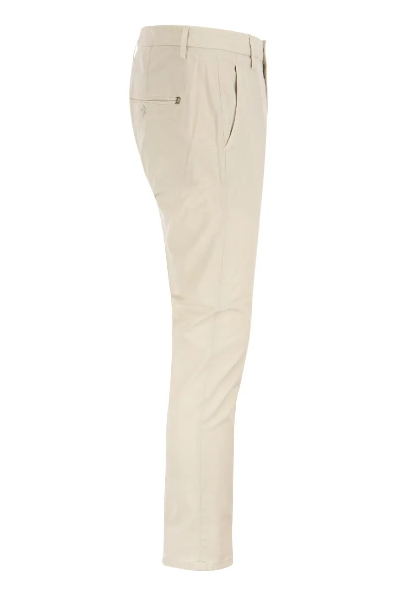 ALFREDO - SLIM-FIT COTTON TROUSERS sold by Lord & Taylor product image thumbnail 3