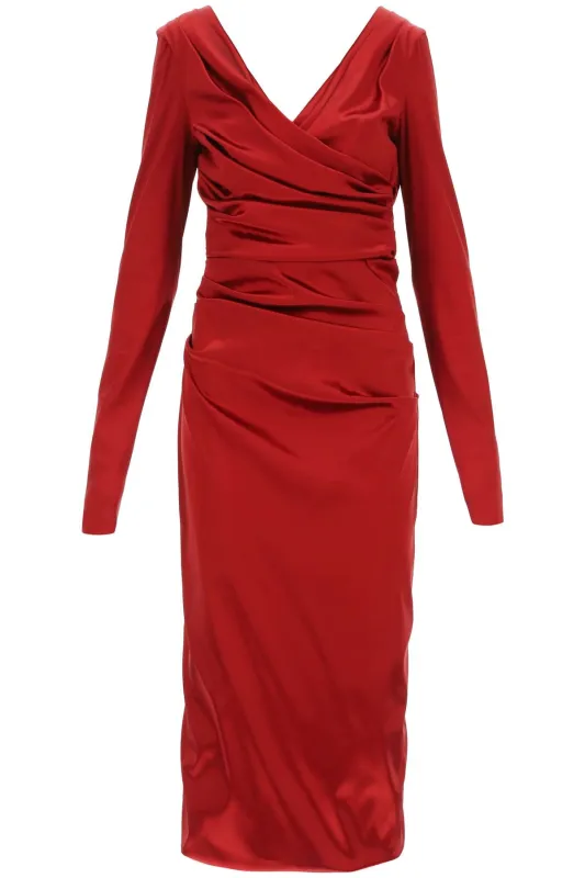 SATIN MIDI DRESS sold by Lord & Taylor