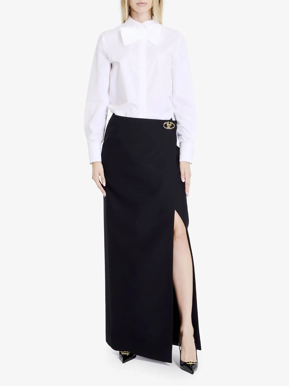 SKIRT IN CREPE COUTURE sold by Lord & Taylor product image thumbnail 2