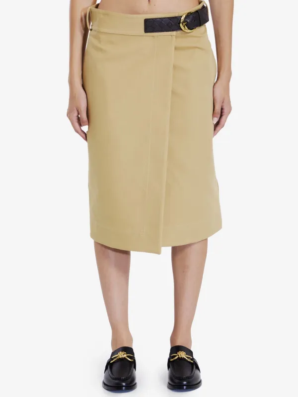 WRAP MIDI SKIRT sold by Lord & Taylor
