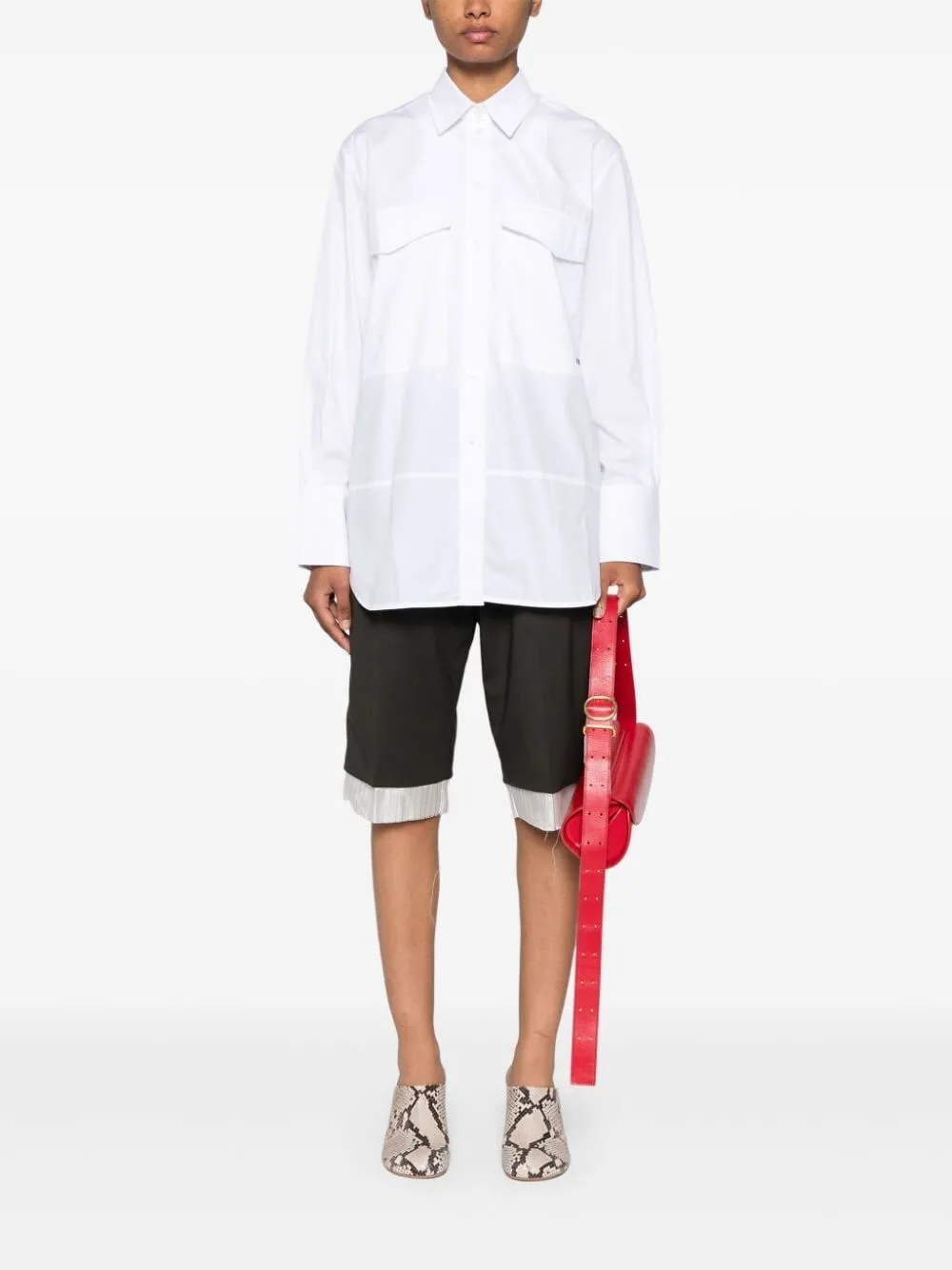 OVERSIZED XL POCKET SHIRT sold by Lord & Taylor product image thumbnail 5