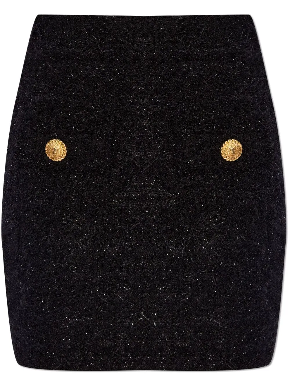 BUTTONED TWEED SKIRT sold by Lord & Taylor