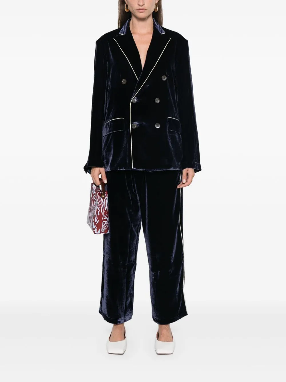 WIDE-LEG TROUSERS sold by Lord & Taylor product image thumbnail 5