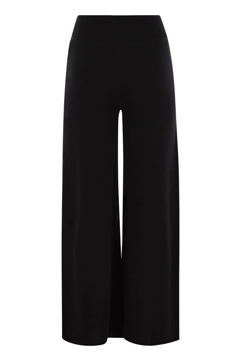 CASHMERE WIDE-LEG TROUSERS sold by Lord & Taylor product image thumbnail 2