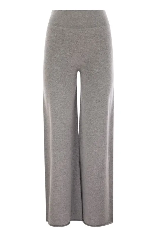 CASHMERE WIDE-LEG TROUSERS sold by Lord & Taylor