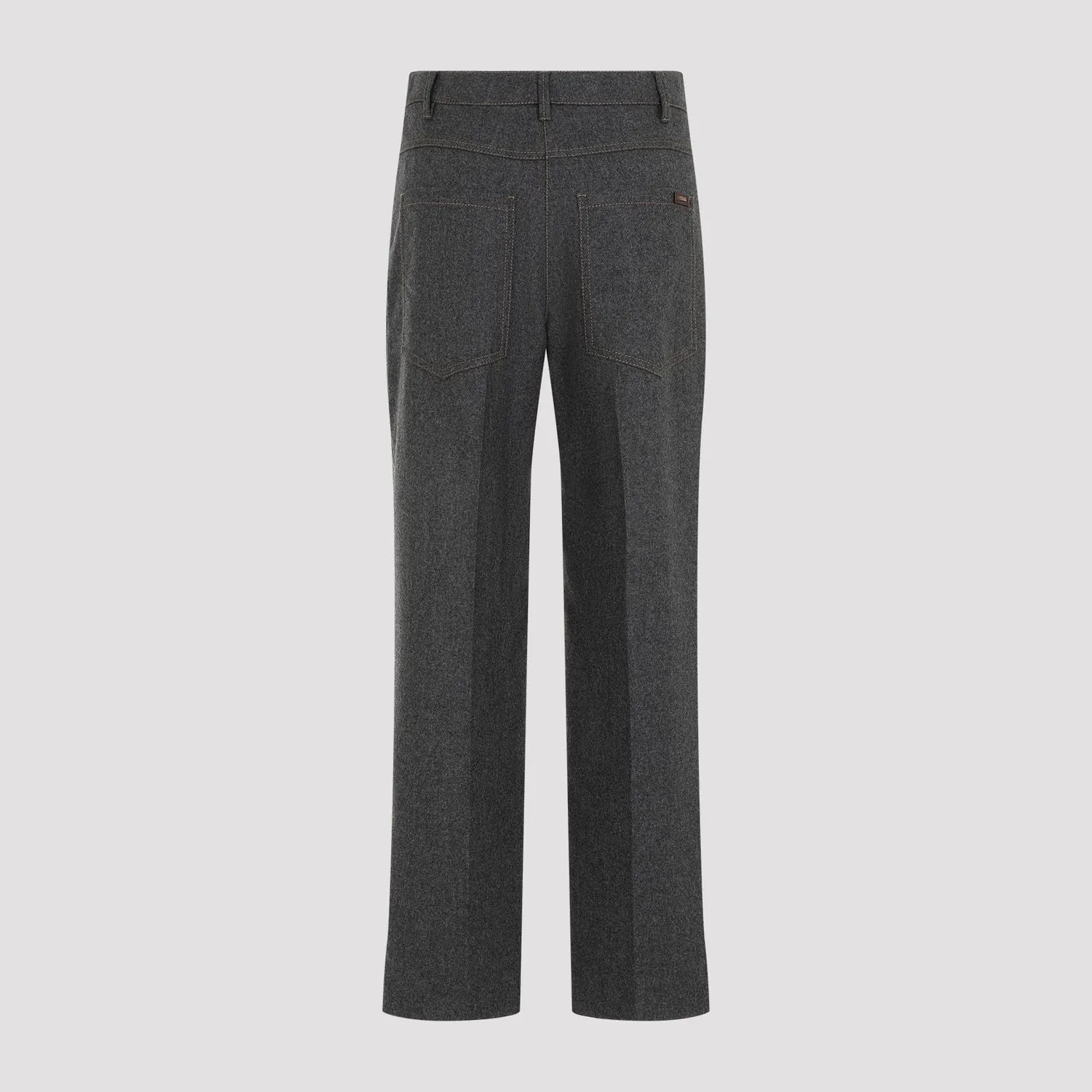 CROPPED FLANNEL PANTS sold by Lord & Taylor product image thumbnail 4