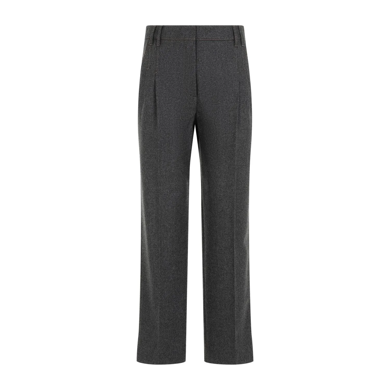 CROPPED FLANNEL PANTS sold by Lord & Taylor product image thumbnail 2