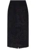 BLACK TWEED MIDI SKIRT sold by Lord & Taylor