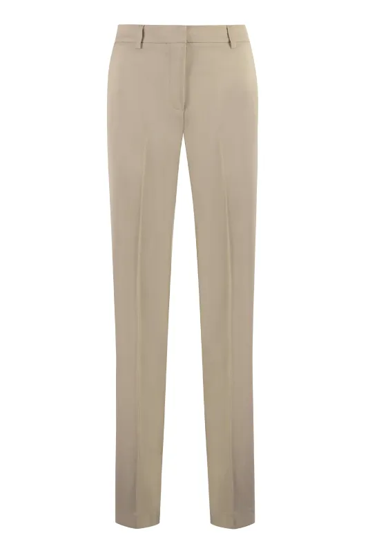 AMBRA - STRETCH VISCOSE TROUSERS sold by Lord & Taylor
