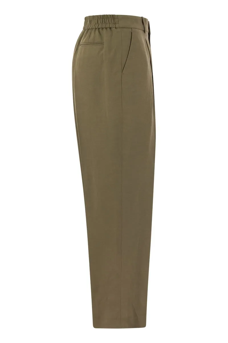 DAISY - VISCOSE AND LINEN TROUSERS sold by Lord & Taylor product image thumbnail 3