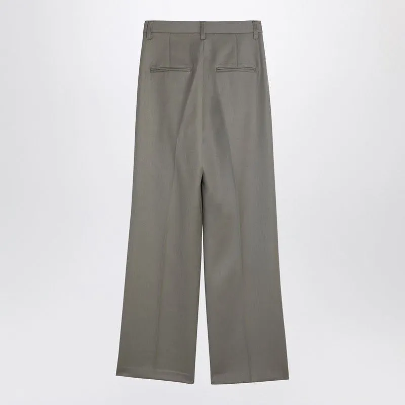 KHAKI WOOL TROUSERS sold by Lord & Taylor product image thumbnail 2
