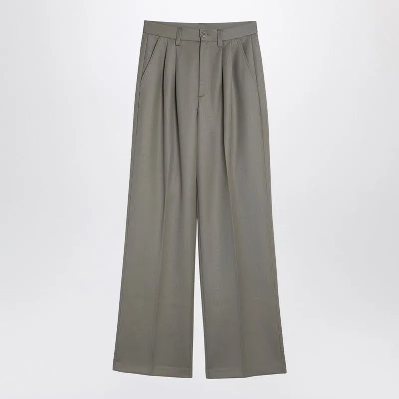 KHAKI WOOL TROUSERS sold by Lord & Taylor