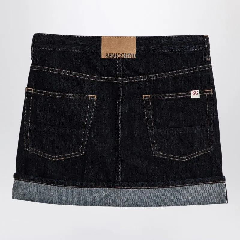 FLORIANE MINISKIRT IN DARK DENIM sold by Lord & Taylor product image thumbnail 2
