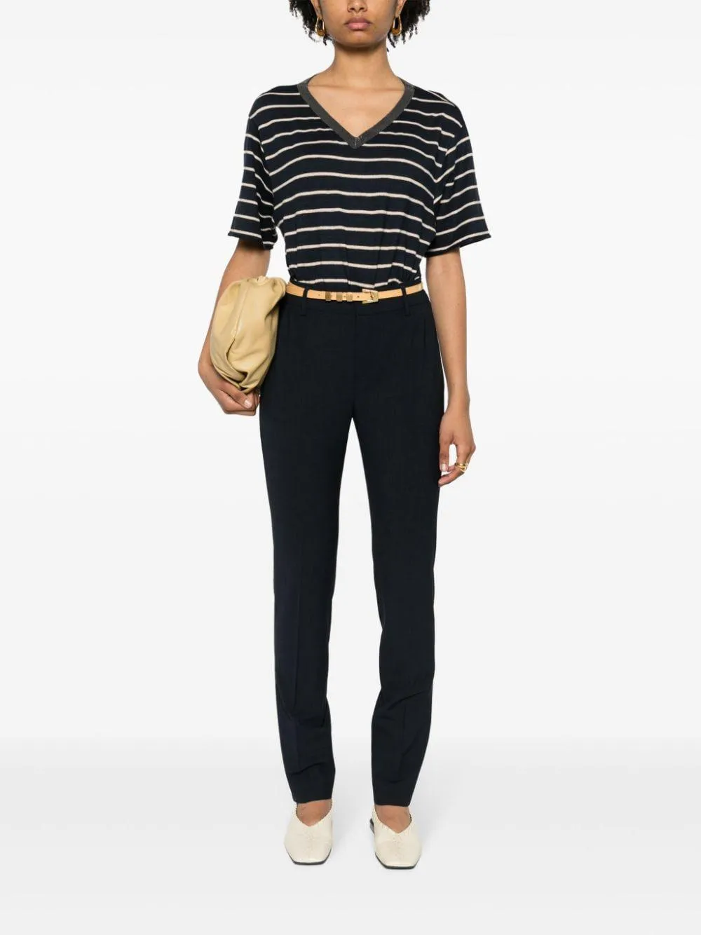SLIM CUT CIGARETTE TROUSERS sold by Lord & Taylor product image thumbnail 2