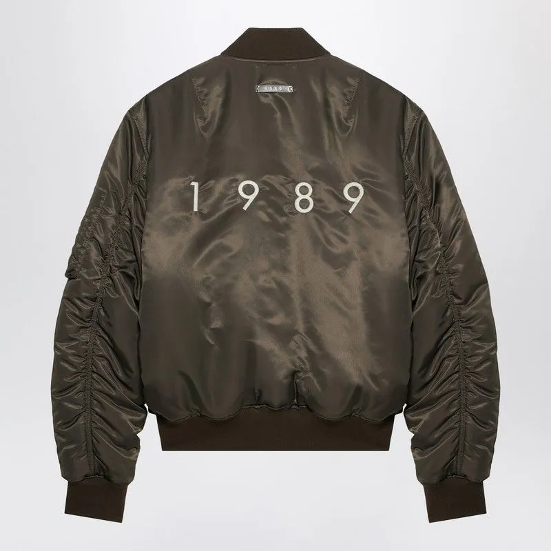 BLACK NYLON BOMBER 1989 sold by Lord & Taylor product image thumbnail 2