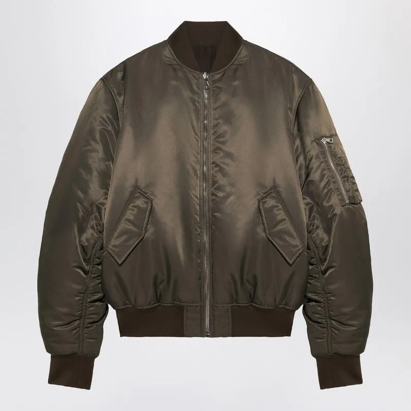BLACK NYLON BOMBER 1989 sold by Lord & Taylor