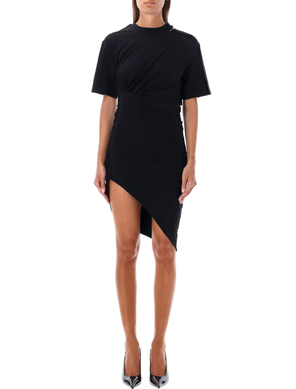 RUCHED COTTON MINI DRESS sold by Lord & Taylor