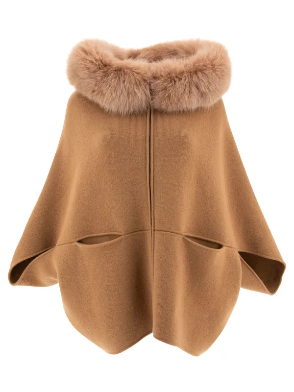 WOOL AND CASHMERE PONCHO sold by Lord & Taylor