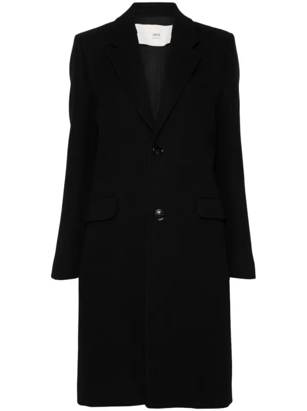 WOOL SINGLE-BREASTED COAT sold by Lord & Taylor