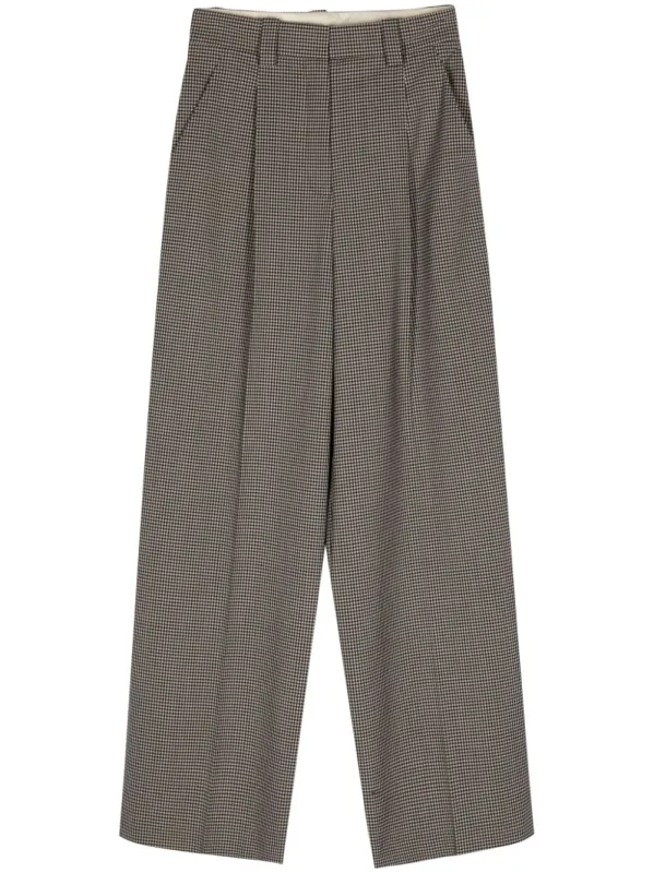 WOOL BLEND WIDE-LEG TROUSERS sold by Lord & Taylor