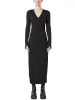 VISCOSE V-NECK DRESS sold by Lord & Taylor