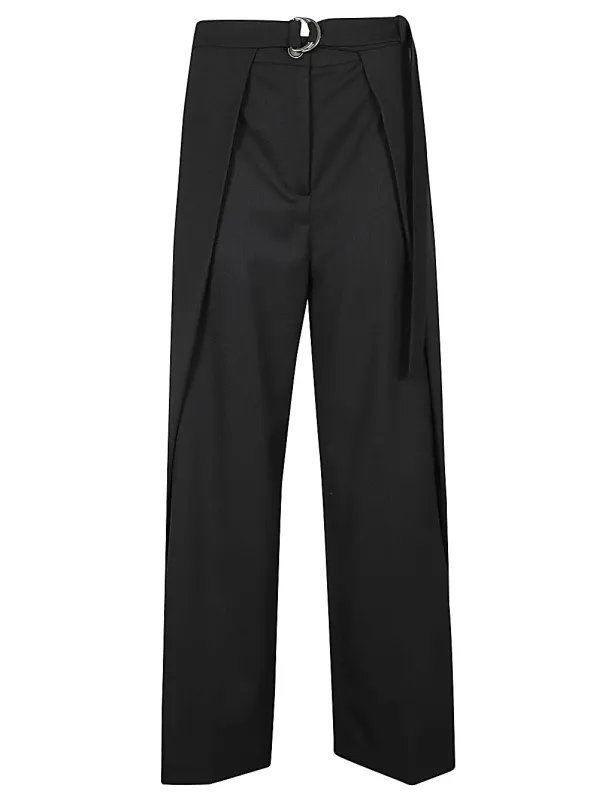 WOOL TWILL AMELIA TROUSERS sold by Lord & Taylor