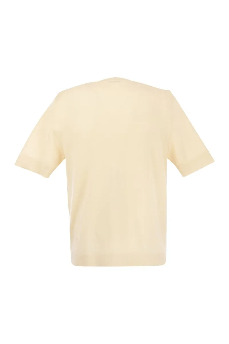 COTTON AND SILK T-SHIRT sold by Lord & Taylor product image thumbnail 2
