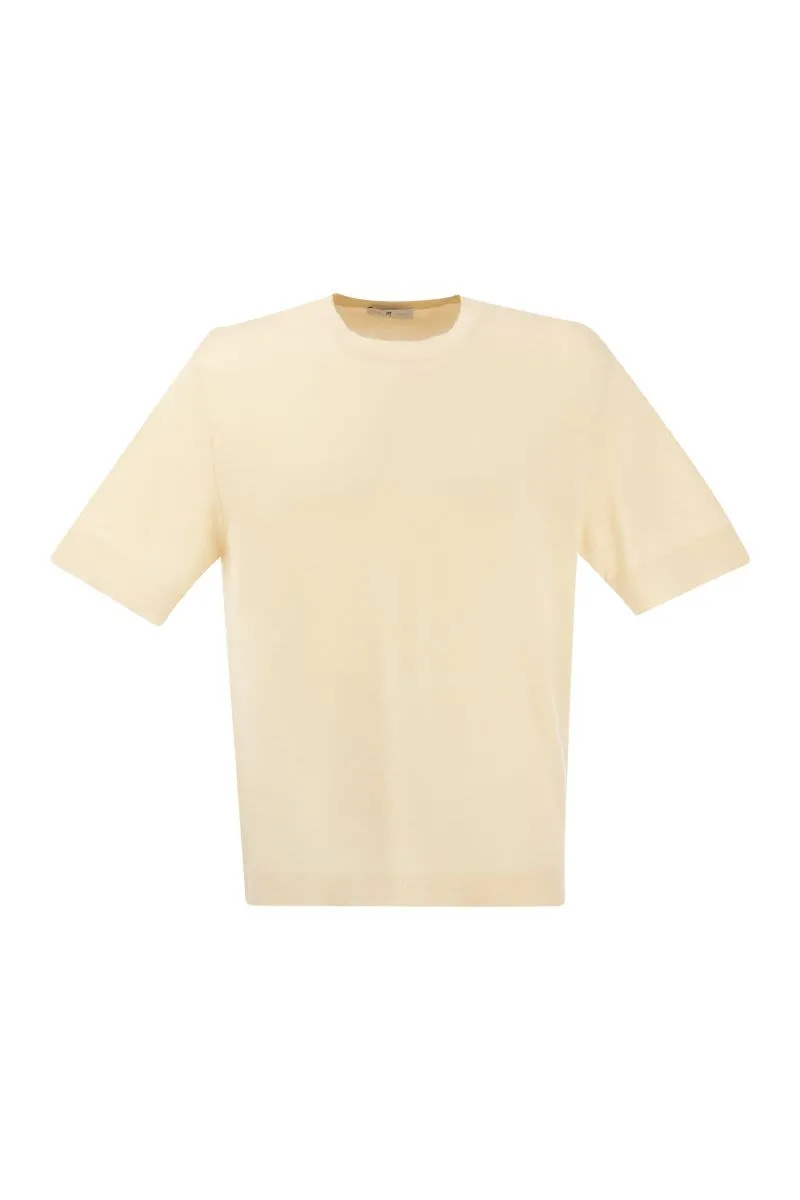 COTTON AND SILK T-SHIRT sold by Lord & Taylor