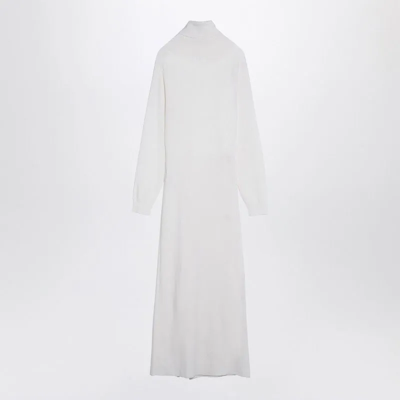 CREAM-COLOURED TURTLENECK DRESS IN WOOL BLEND sold by Lord & Taylor product image thumbnail 2