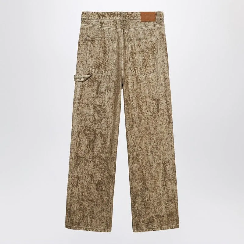 DENIM FLOCK CARPENTER PANTS CAMO sold by Lord & Taylor product image thumbnail 2
