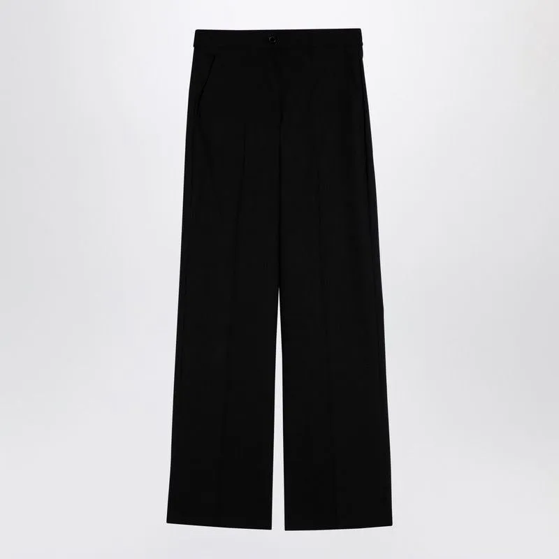 BLACK WOOL-BLEND TROUSERS sold by Lord & Taylor