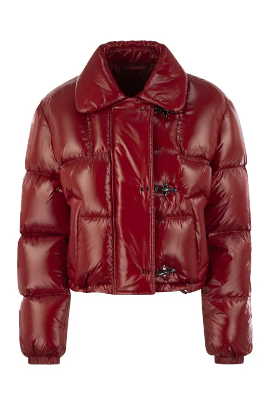 3-HOOK CROPPED DOWN JACKET sold by Lord & Taylor