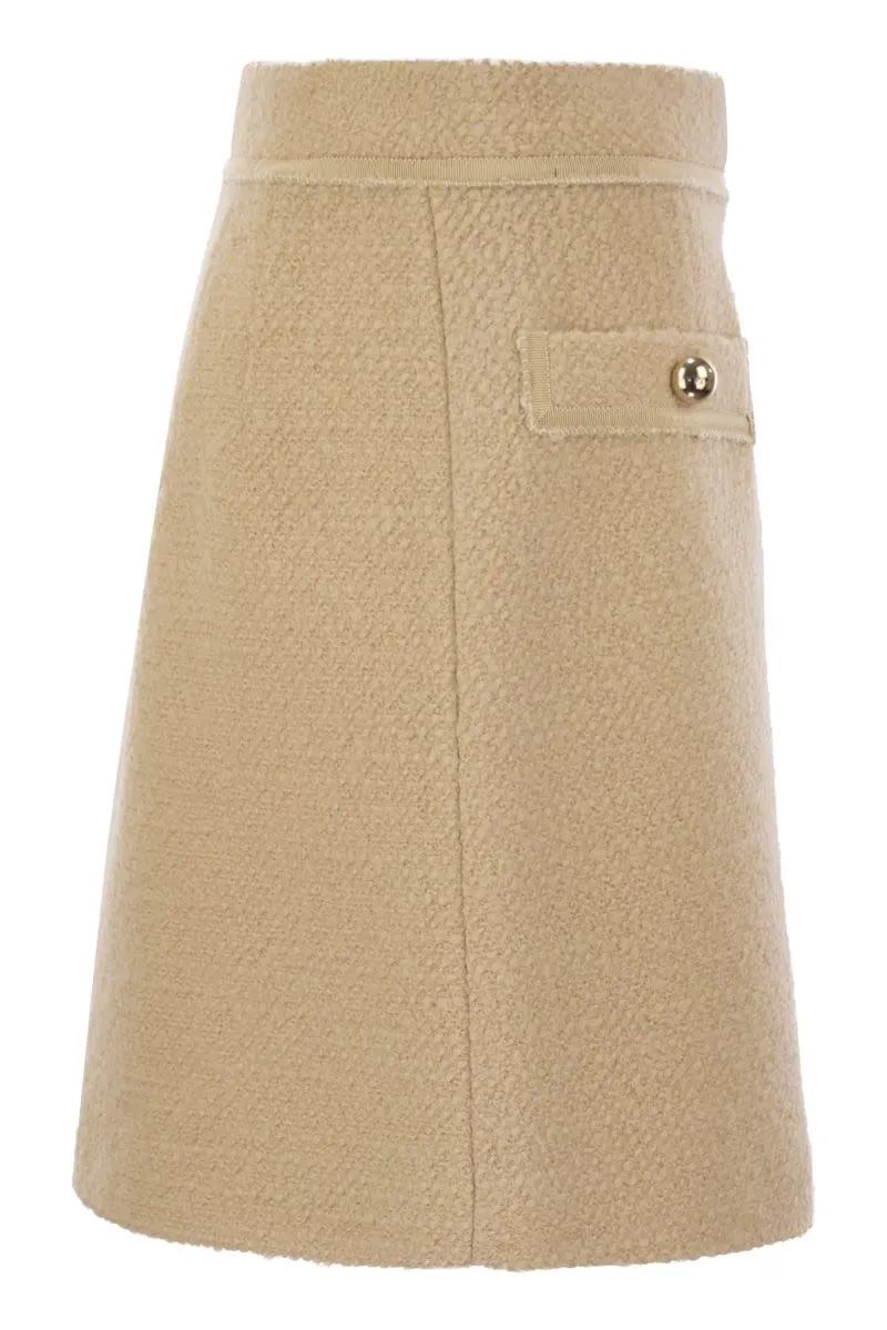 WOOL SHORT SKIRT sold by Lord & Taylor product image thumbnail 3