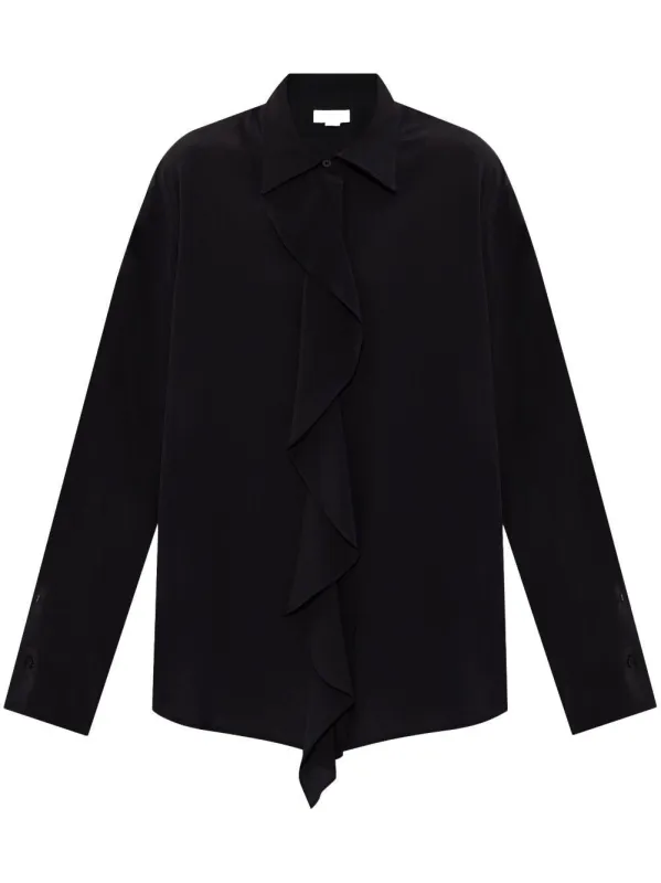 RUFFLED SILK BLOUSE sold by Lord & Taylor