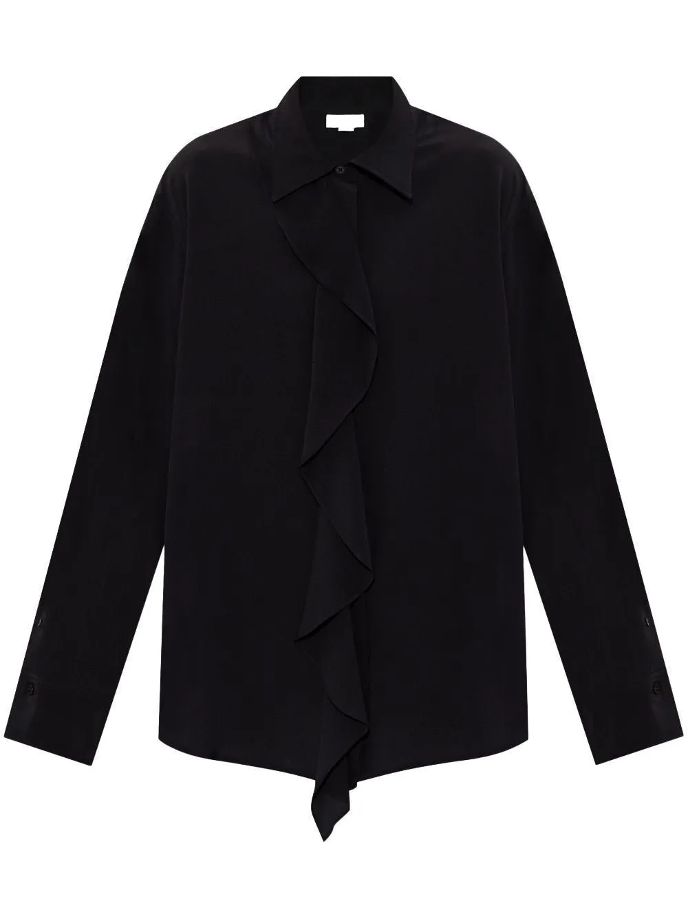 RUFFLED SILK BLOUSE sold by Lord & Taylor