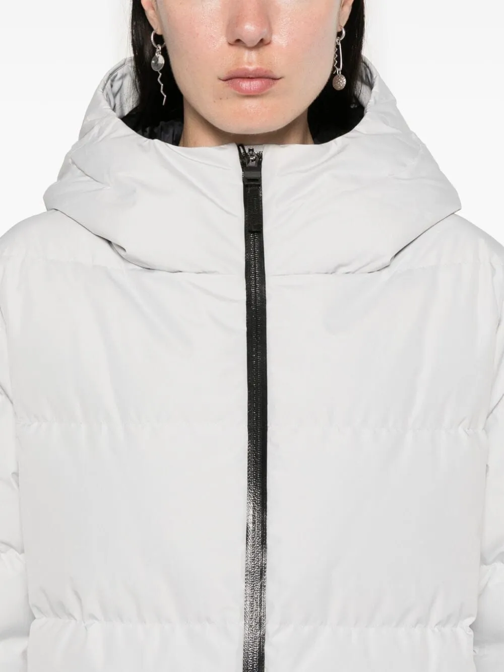 HOODED PUFFER JACKET sold by Lord & Taylor product image thumbnail 3