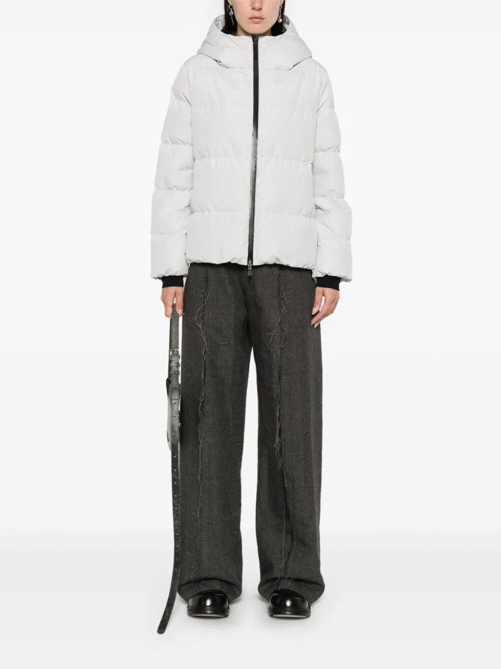 HOODED PUFFER JACKET sold by Lord & Taylor product image thumbnail 5