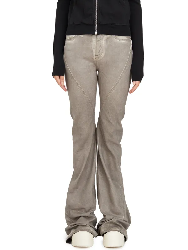 PANTALONI IN DENIM BIAS BOOTCUT DUST sold by Lord & Taylor