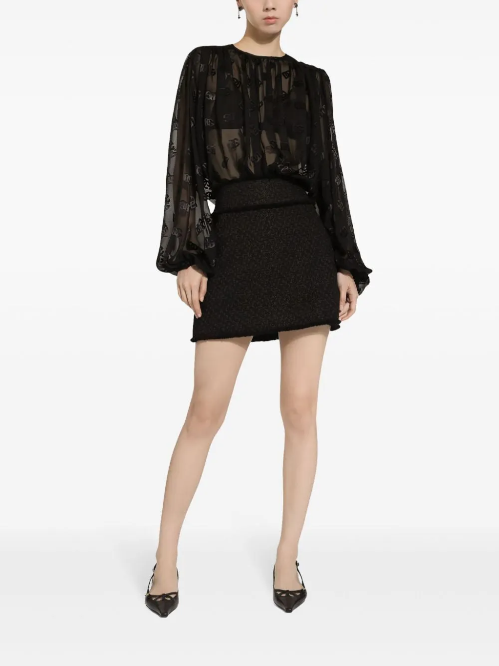 BOUCLÉ MINI SKIRT sold by Lord & Taylor product image thumbnail 5