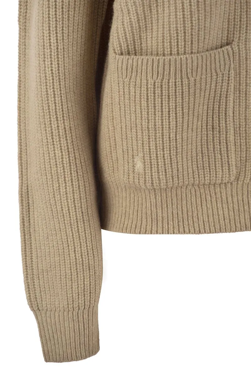 CASHMERE V-NECK CARDIGAN sold by Lord & Taylor product image thumbnail 4