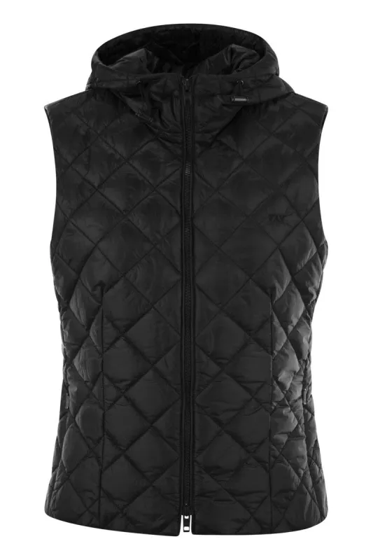 QUILTED NYLON WAISTCOAT sold by Lord & Taylor
