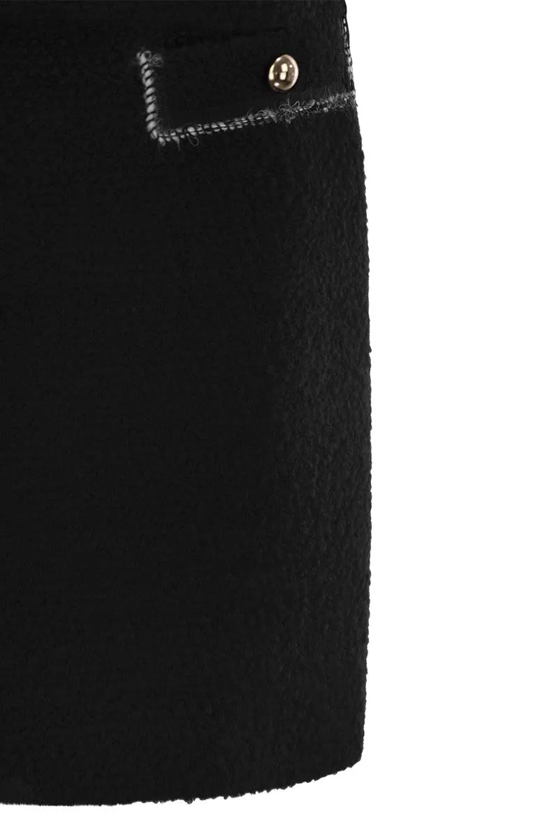 WOOL SHORT SKIRT sold by Lord & Taylor product image thumbnail 4