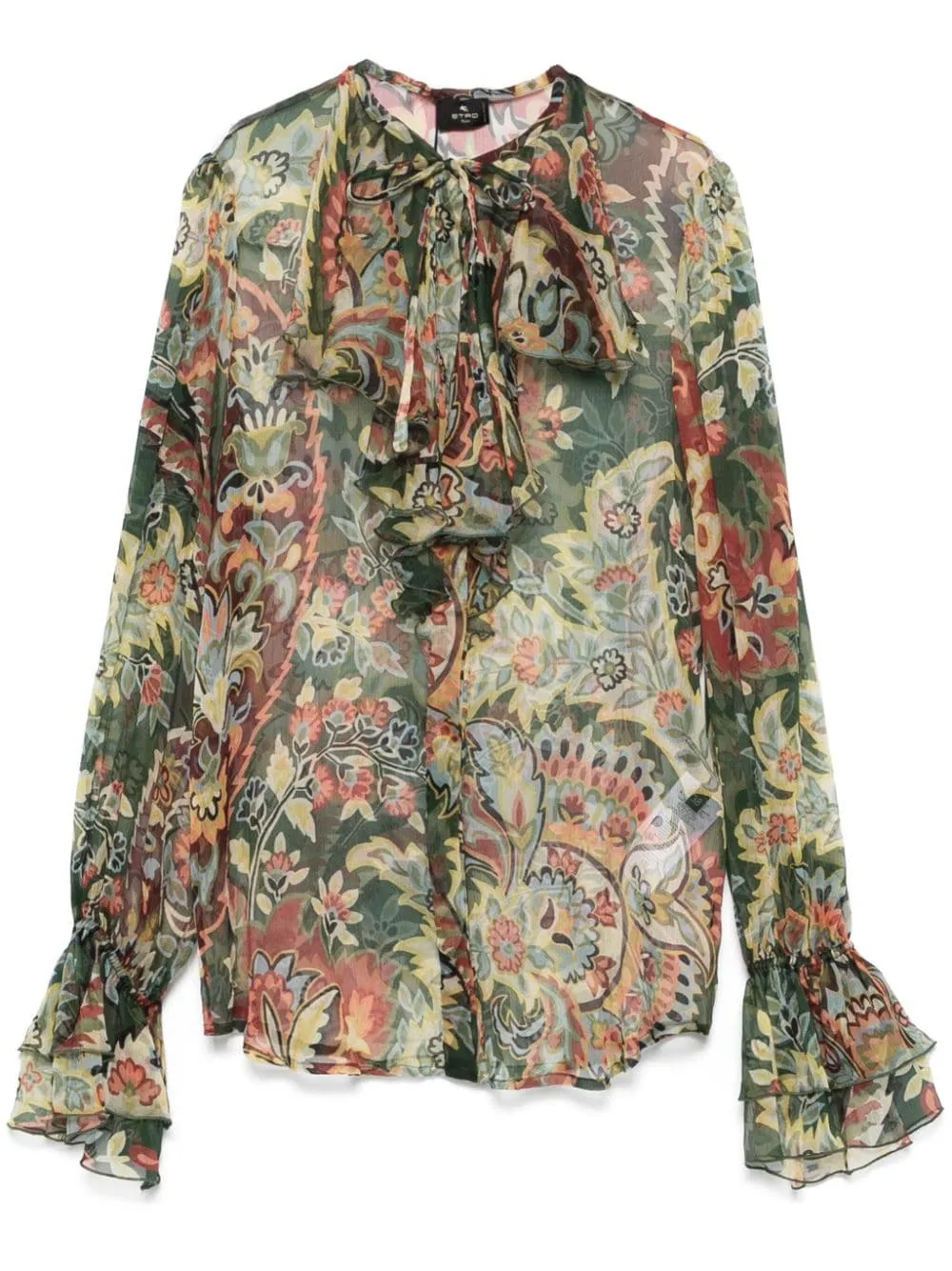 PRINTED SILK SHIRT sold by Lord & Taylor