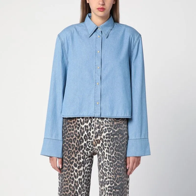 BLUE DENIM SHIRT sold by Lord & Taylor