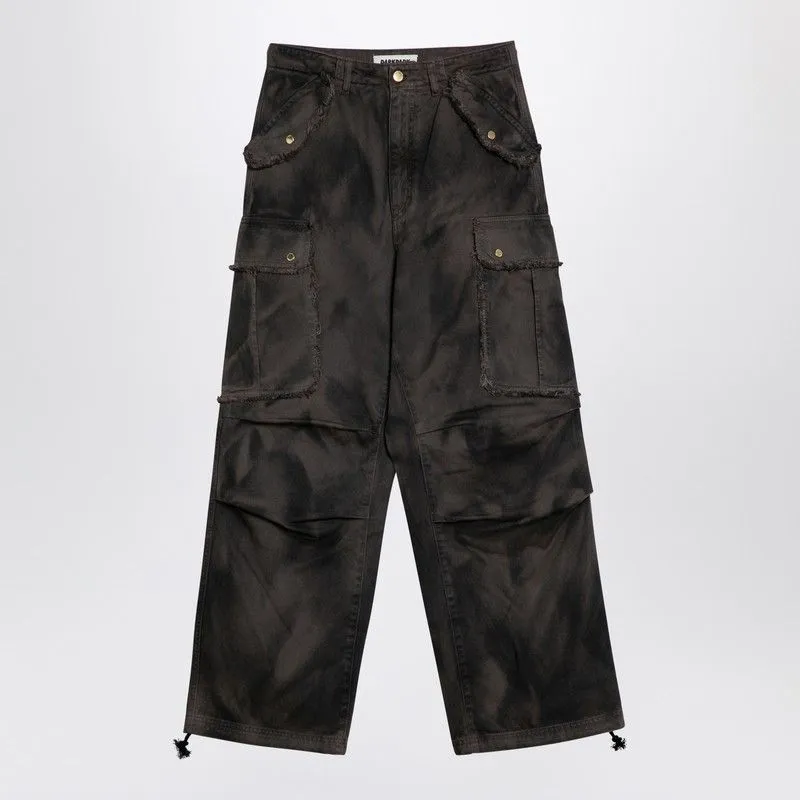 VIVI BLACK WASHED CARGO JEANS sold by Lord & Taylor