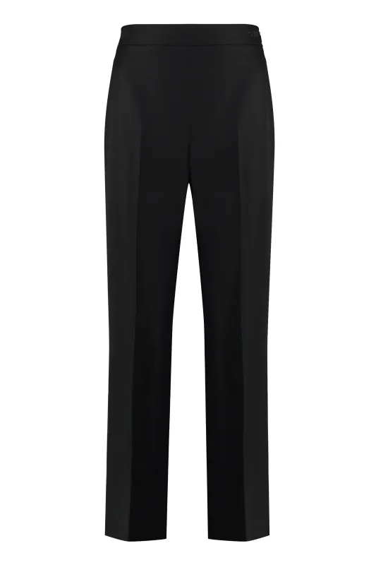 WOOL FLARED TROUSERS sold by Lord & Taylor
