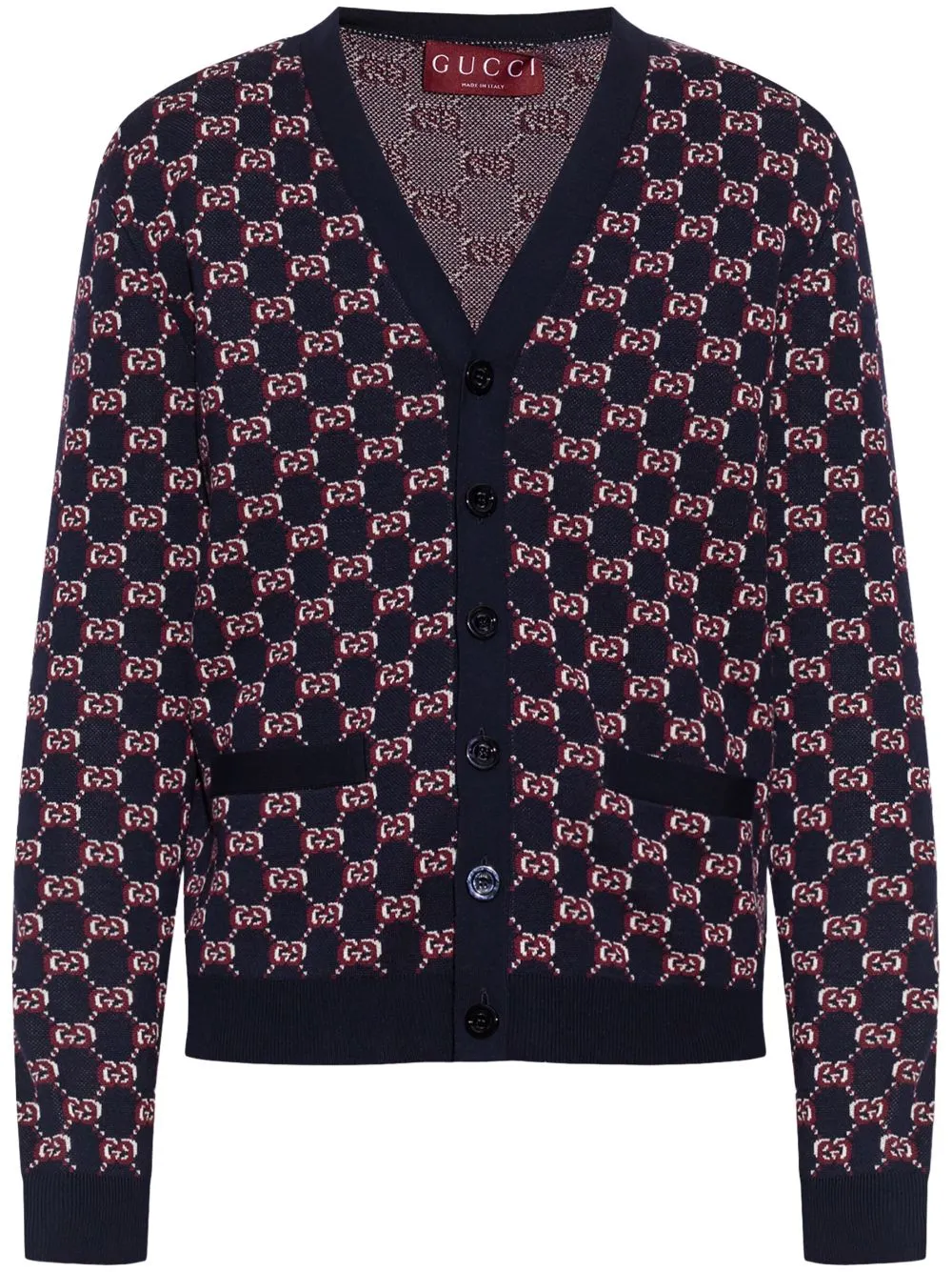 GG SHADOW WOOL CARDIGAN sold by Lord & Taylor