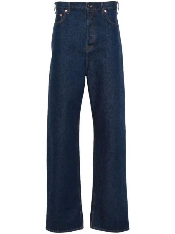 WIDE-LEG DENIM COTTON JEANS sold by Lord & Taylor