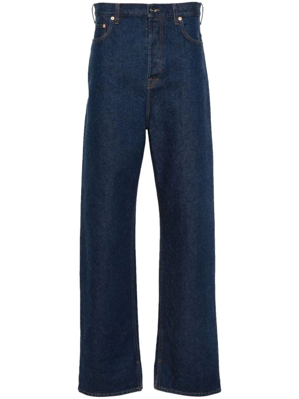 WIDE-LEG DENIM COTTON JEANS sold by Lord & Taylor